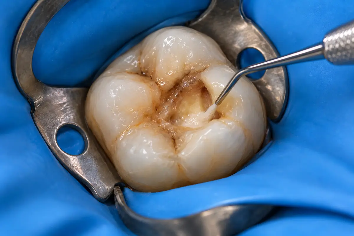 Clinical illustration: preserve the dentin barrier during indirect pulp capping